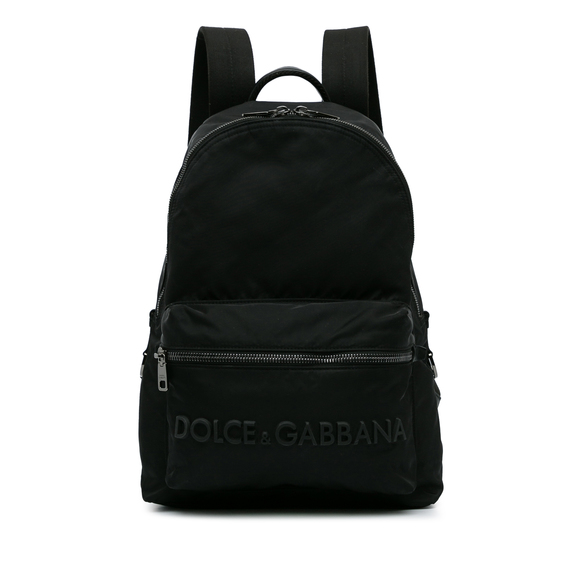 Nylon backpack with Dolce&Gabbana logo